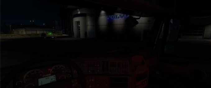 Interieurs Innenbeleuchtung für alle LKWs (1.28.x) Eurotruck Simulator mod