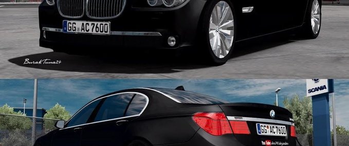 Sonstige BMW M760Li V12 + Interieur (1.28.x) Eurotruck Simulator mod