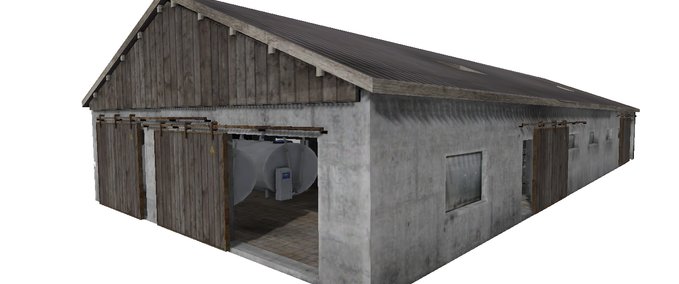Gebäude Pack Stabulation laitière + Salle de traite  Landwirtschafts Simulator mod