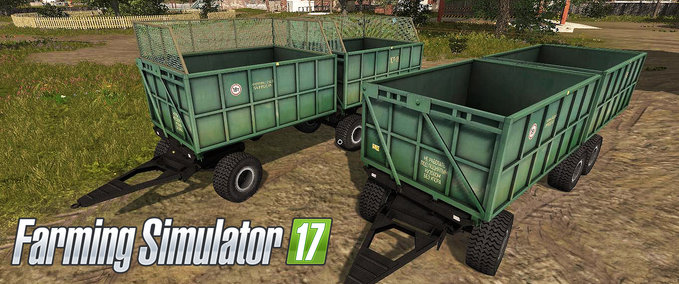 Auflieger PTS-18 Landwirtschafts Simulator mod