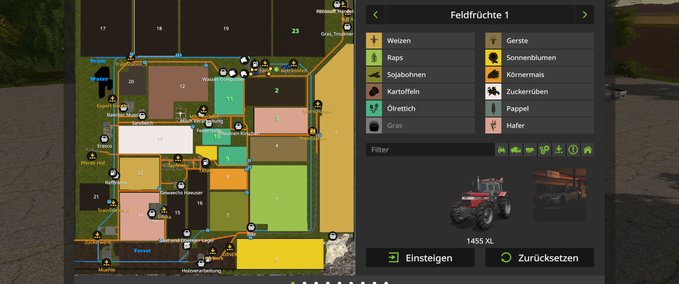 4fach Maps The Moris Land   Landwirtschafts Simulator mod