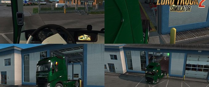 Camera 50° FOV cameras by Wembo Eurotruck Simulator mod