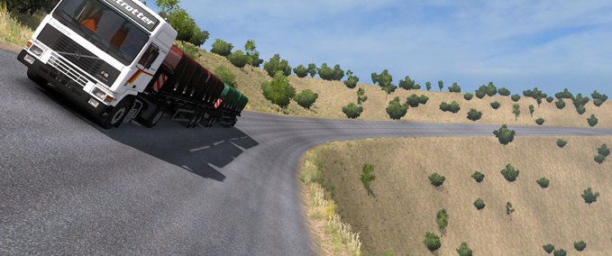 Maps KARTE RUTA MORTAL ALTERNATIVA (1.28.X) Eurotruck Simulator mod