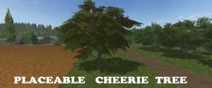 Platzierbare Objekte Cheeries Placeable Tree Landwirtschafts Simulator mod