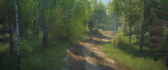 Maps Karte "Forestry"  – Spintires: MudRunner Spintires mod