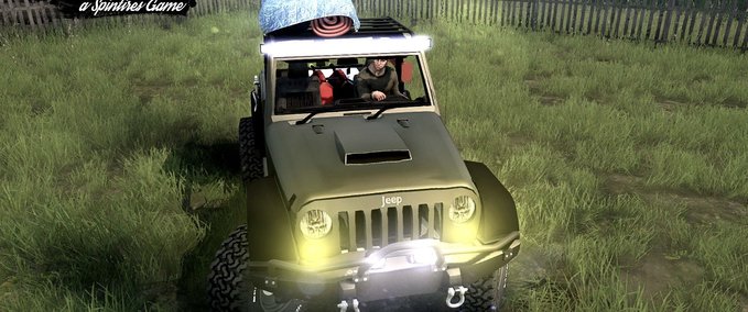 Fahrzeuge Jeep Wrangler JK v1.0 (v26.10.17) für SpinTires: MudRunner Spintires mod