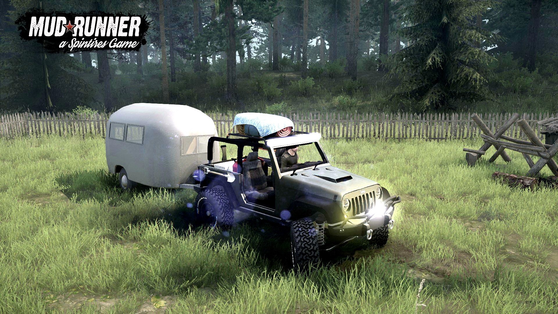 Jeep Wrangler JK v1.0 (v26.10.17) for SpinTires: MudRunner - Thumbnail 1