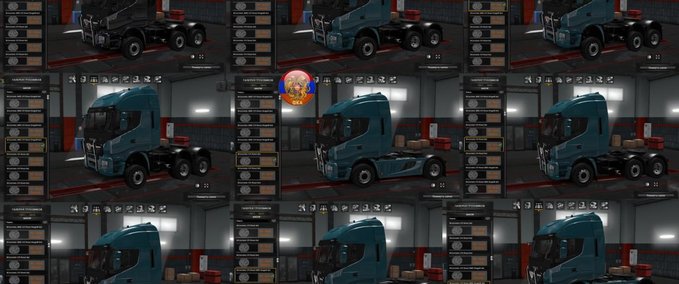 Sonstige Iveco Hiway Renovation Off Road Chassis + Additional Exhausts Eurotruck Simulator mod