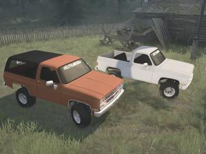Chevrolet K5 Blazer W / 4in. Lift 1985 - Spintires: MudRunner  - Thumbnail 1