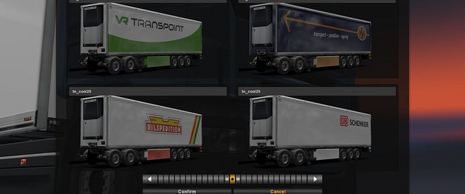 Trailer Tandem Nordic Trailer 25,25 -ByCapital v4.0 Eurotruck Simulator mod