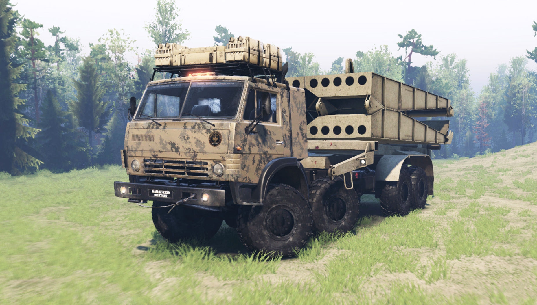 KamAZ 63501-996 Mustang v7.1 for Spintires (03.03.16) - Thumbnail 1