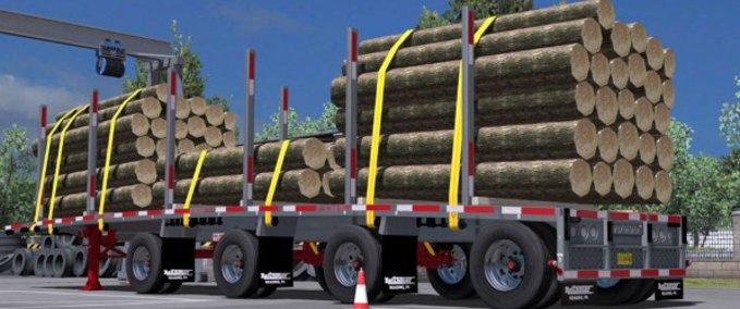 Trailer CUSTOM 2015 REITNOUER MAXMISER UPDATE American Truck Simulator mod
