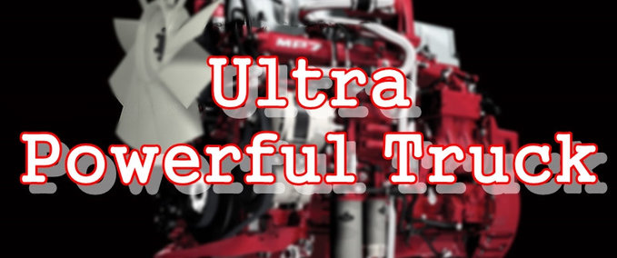 Anbauteile Ultra leistungsstarker Motor 1.29.x American Truck Simulator mod