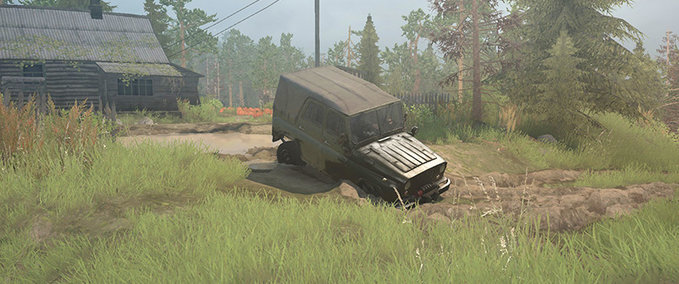 Maps Business Trip Map - Spintires: MudRunner Spintires mod