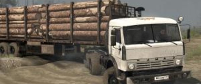 Fahrzeuge Kamaz-43114 Truck v12.11.17 - Spintires: MudRunner  Spintires mod