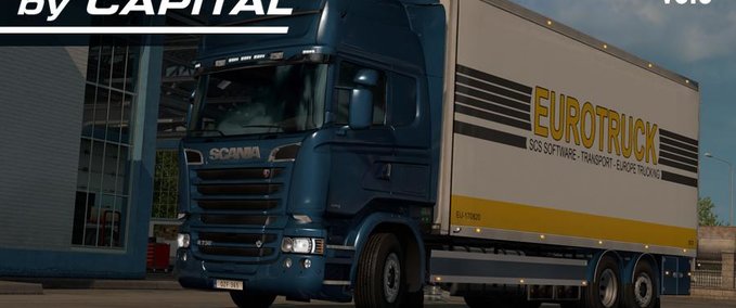 Scania Scania R & S  Tandem von RJL – von Capital (1.28.x) Eurotruck Simulator mod