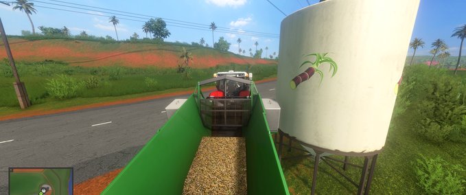 Platzierbare Objekte Platzierbarer Zuckerrohr-Nachfüllbehälter Landwirtschafts Simulator mod