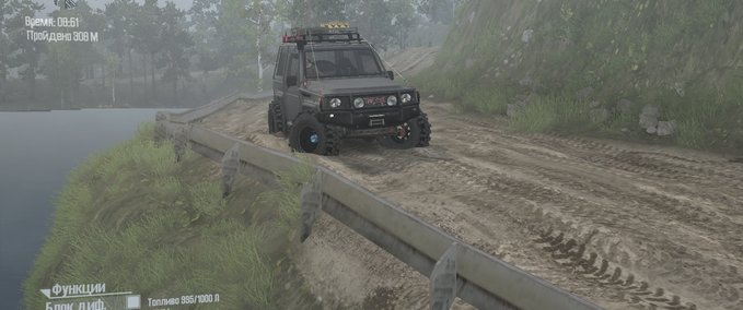 Maps Karte Hills level - Spintires: MudRunner Spintires mod