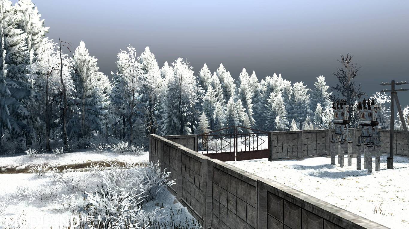 Map "Winter Fairy Tale" v0.9 for SpinTires (v03.03.16) - Thumbnail 1