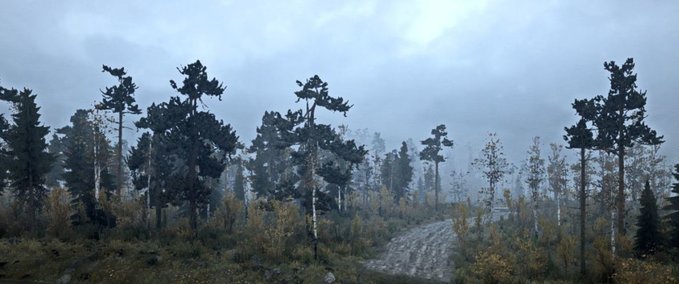 Maps Autumn mood Map - Spintires: MudRunner Spintires mod