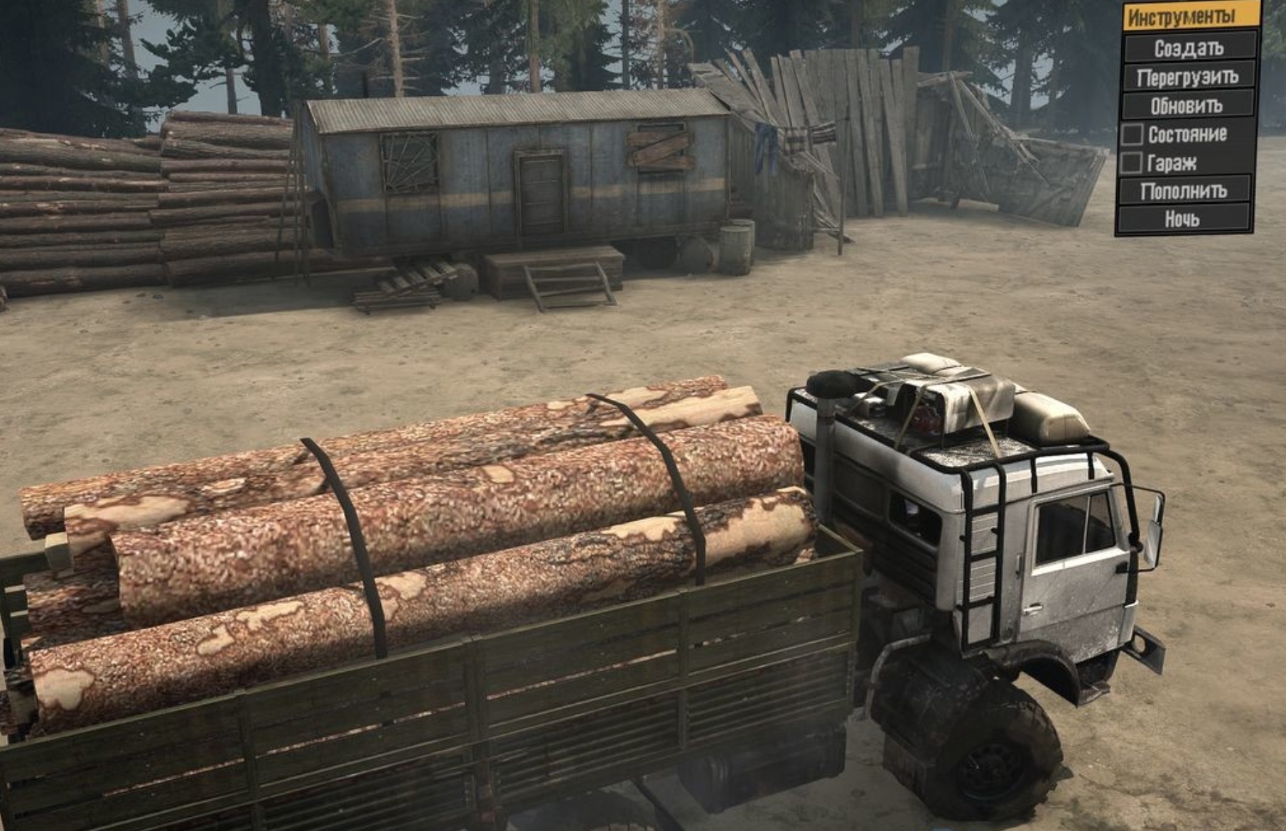 Kamaz-43114 Truck v16.11.17 - Spintires: MudRunner - Thumbnail 1