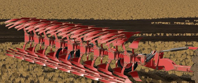 Pflüge LEMKEN DIAMANT 12 ROTE AUSGABE Landwirtschafts Simulator mod