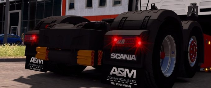Sonstige A&M Schmutzfänger für Scania S (1.30.x) Eurotruck Simulator mod