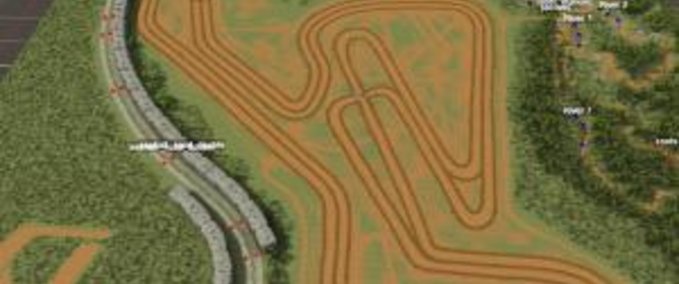 Maps Karte Paramount Circuit - Spintires: MudRunner Spintires mod