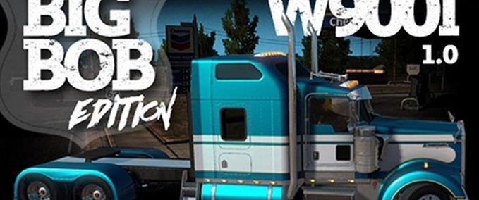 Trucks KENWORTH W900L BIG BOB EDITION (1.29.x) American Truck Simulator mod