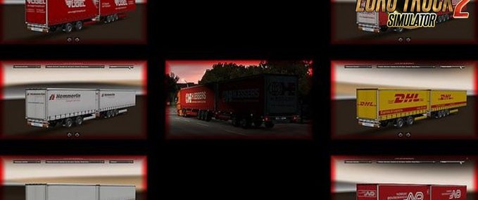 Trailer Überarbeiteter Profi Liner Single und B_double [1.30.x] Eurotruck Simulator mod