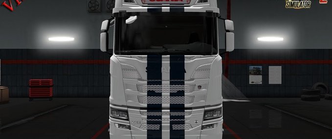 Sonstige Front Intake Full Paintable Scania Next Gen v1.0 [1.30.x] Eurotruck Simulator mod