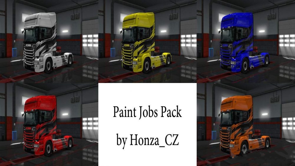 Paint Job Pack for Scania R & S (1.30.x) - Thumbnail 1