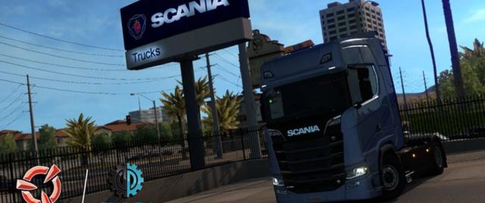 Trucks SCANIA LKWs für ATS (1.29.x) American Truck Simulator mod