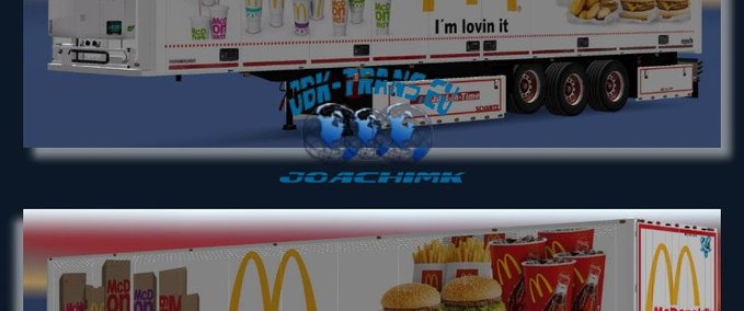 Standalone-Trailer [JoachimK] JBK-SK.O McDonalds V4 Eurotruck Simulator mod