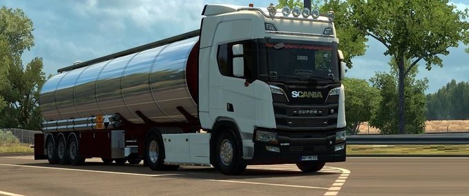 Sound NextGen Scania Open Pipe [Addon für Kriechbaum sound] Eurotruck Simulator mod