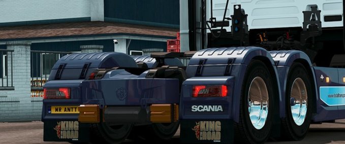 Sonstige King of the Road Schmutzfänger für 2016 Scania Eurotruck Simulator mod