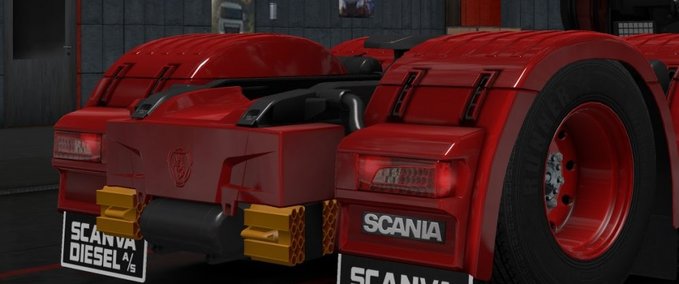 Sonstige Scania Diesel Schmutzfänger für Scania S & R Eurotruck Simulator mod