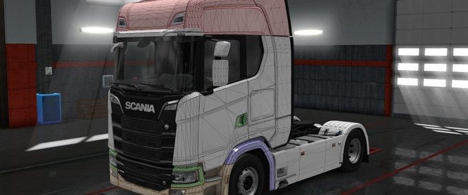 Tools Templates für Scania R/S 2016 Eurotruck Simulator mod