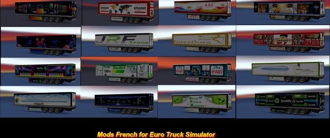 Trailer Anhängerpaket von Cendrillon (1.30.x) Eurotruck Simulator mod