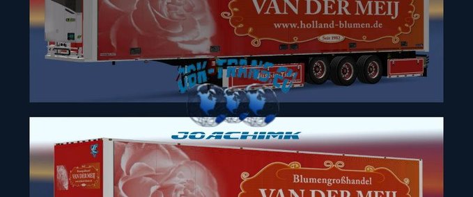 Standalone-Trailer [JoachimK] JBK-SK.O VanDerMeij Eurotruck Simulator mod