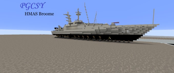 Maps HMAS Broome ACPB 90 Minecraft mod