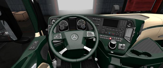 Interieurs Interieur für Mercedes Benz New Actros Eurotruck Simulator mod