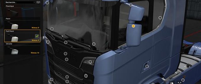 Sonstige Scania Next Gen Mirror Full Paint Eurotruck Simulator mod