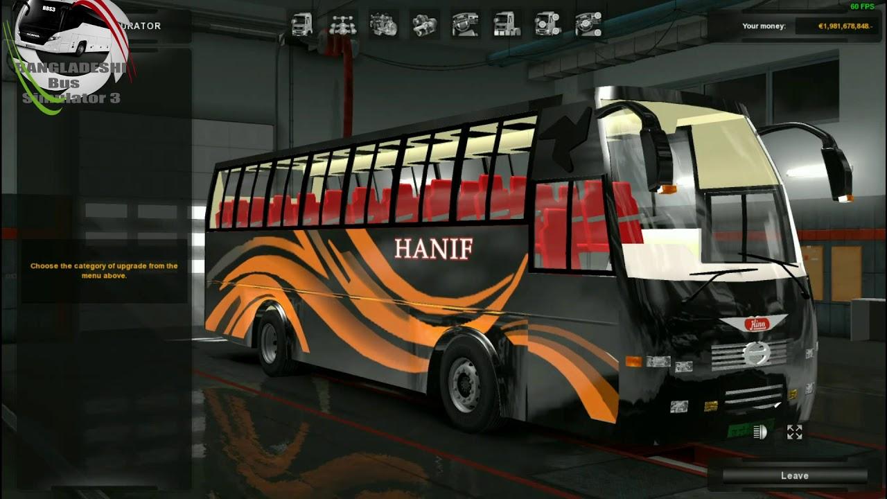HINO AK1J CAPSUL BODY BUS MOD WITH BD SKIN 1.27 & 1.28 - Thumbnail 1