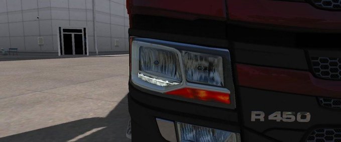 Sonstige Clear Scania NextGen Lights (1.28 - 1.30) Eurotruck Simulator mod