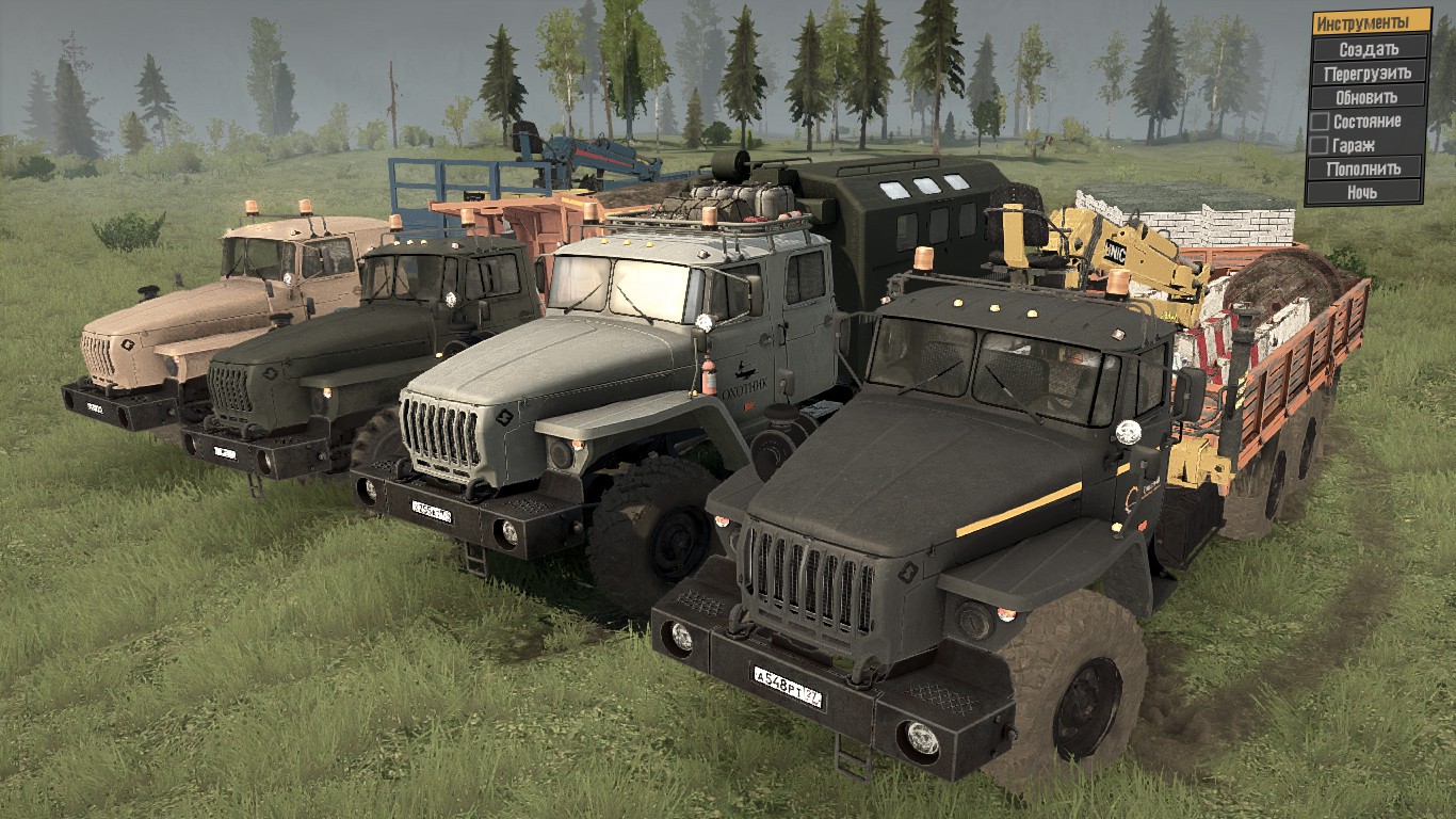 URAL PACKAGE [UPDATE] - SPINTIRES: MUDRUNNER - Thumbnail 1