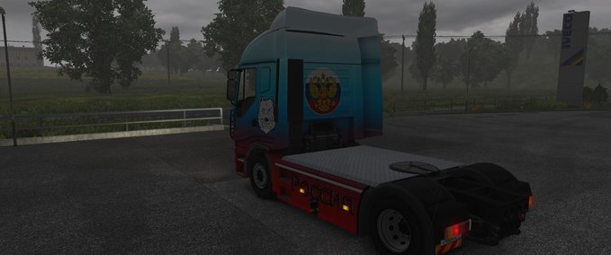 Skins IVECO STRALIS RUSSIA SKIN  Eurotruck Simulator mod