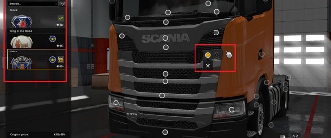 Sonstige Neue LKW Logovarianten & Aufprallschutz für SCANIA S 2016  Eurotruck Simulator mod