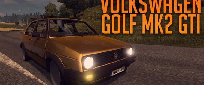 Sonstige Volkswagen Golf 2 GTI (1.24 - 1.30) Eurotruck Simulator mod