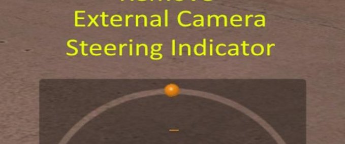 Kamera REMOVE EXTERNAL CAMERA STEERING INDICATOR 1.28-1.30 Eurotruck Simulator mod